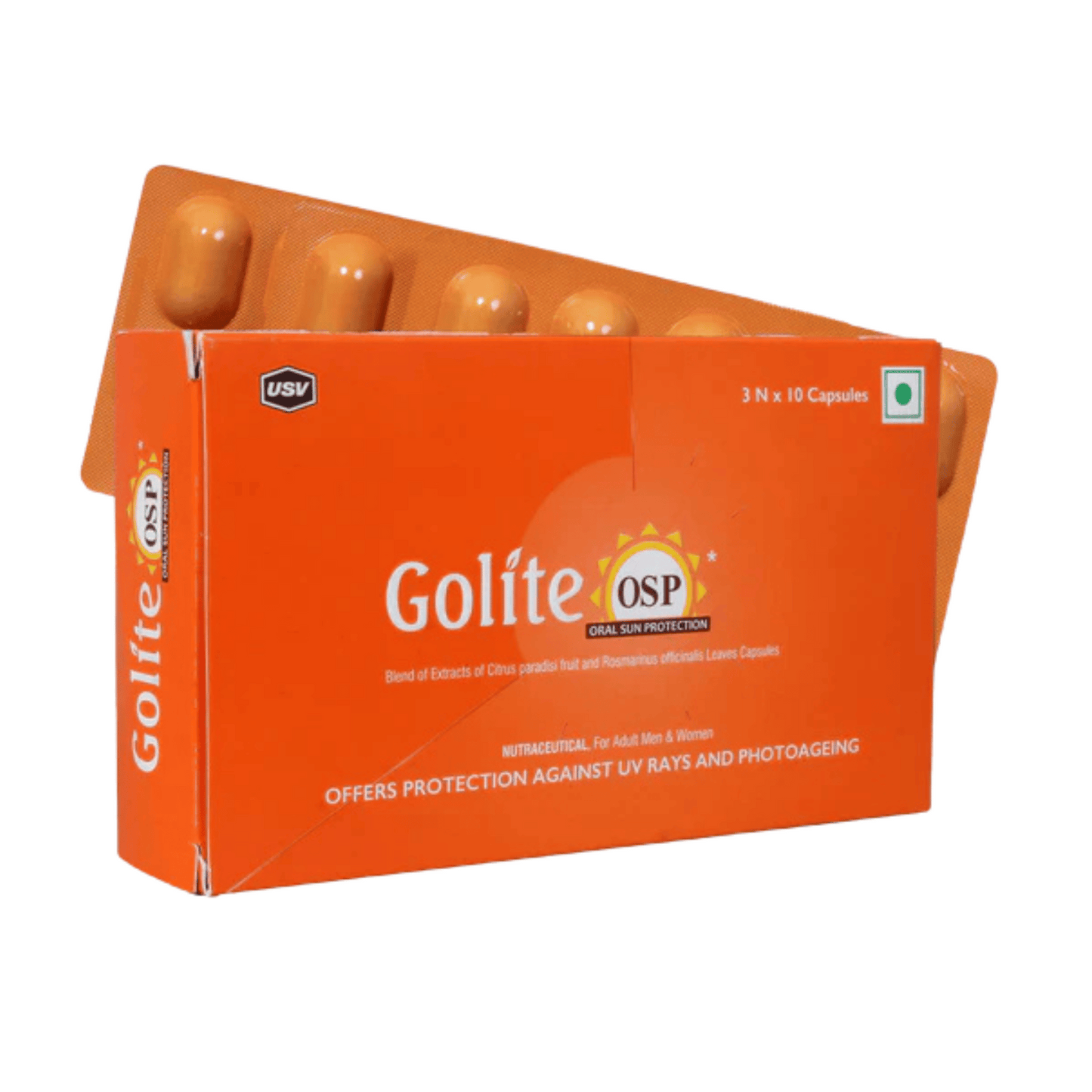 Go lite OSP Oral Sun Protection Pack of 3*10 by My Medical.