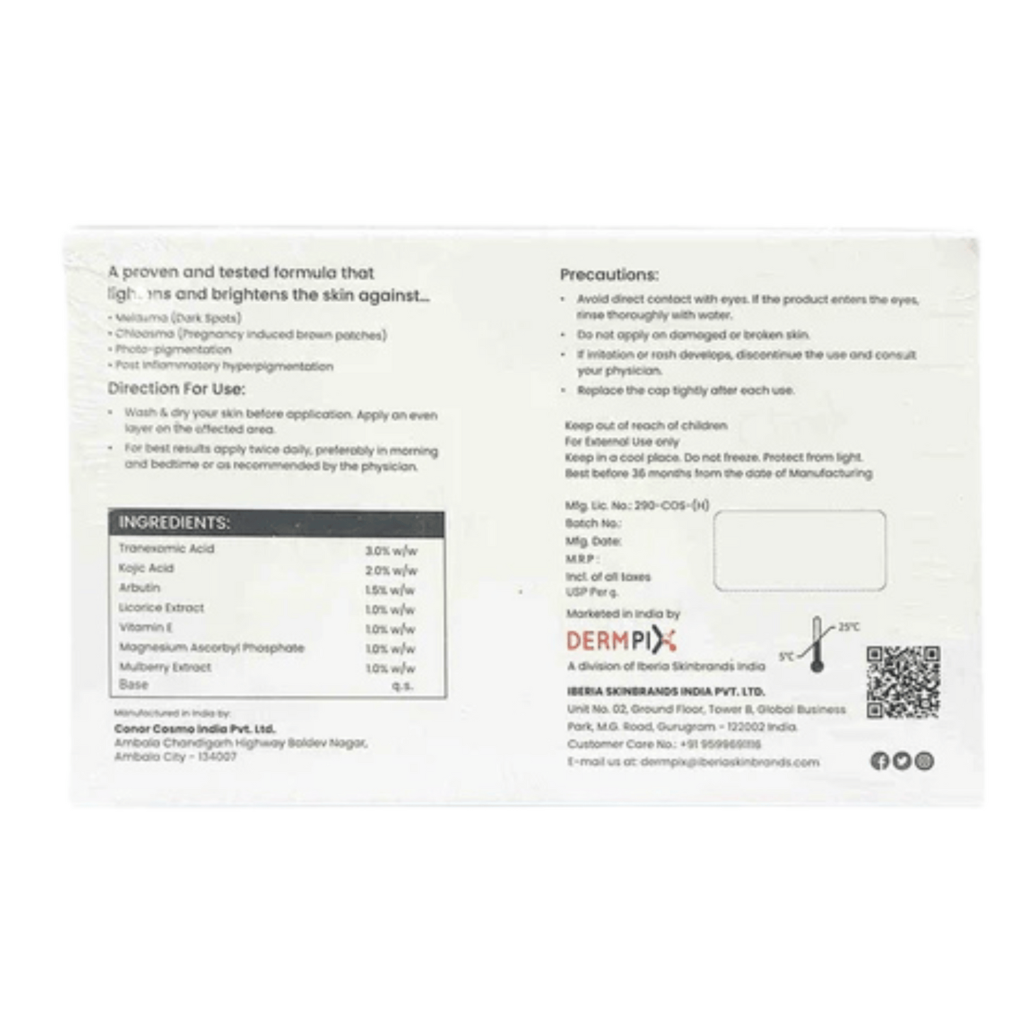 raplite depigmenting cream