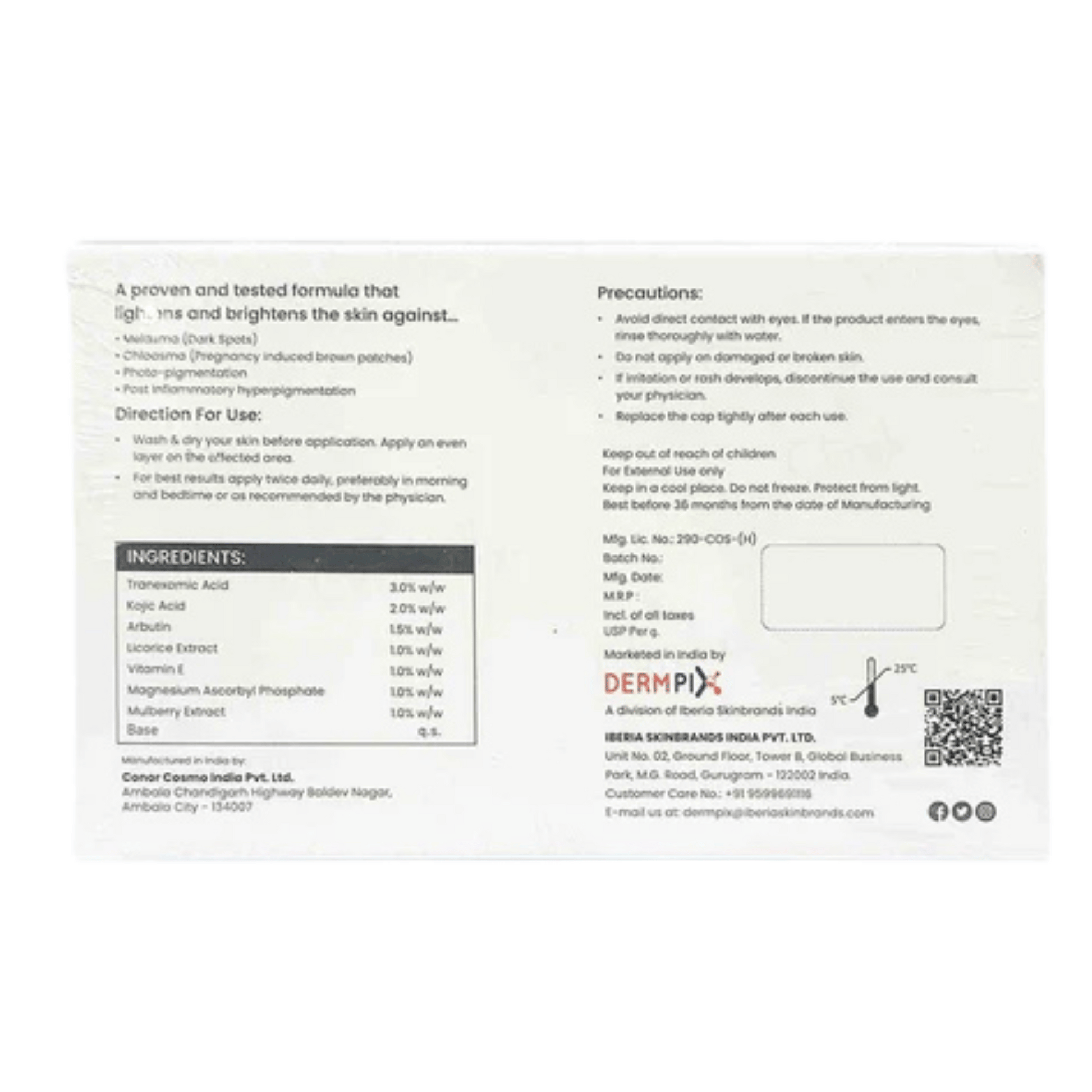 raplite depigmenting cream