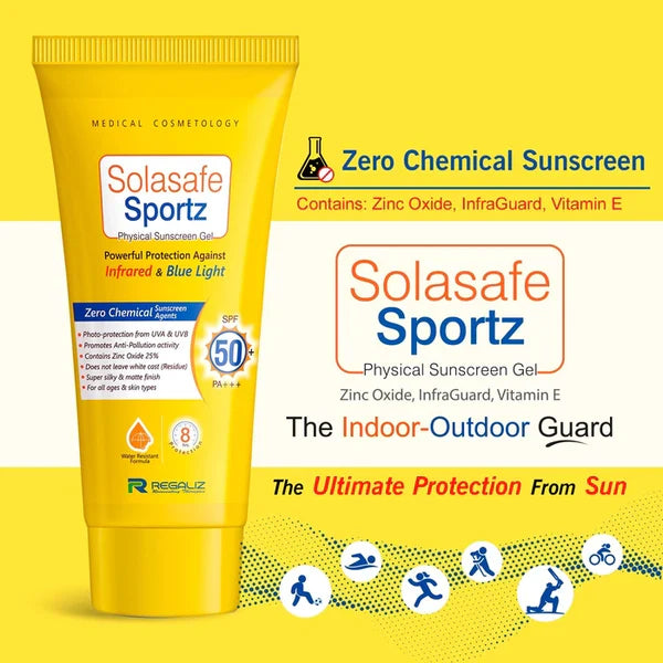 solasafe sportz sunscreen gel 50gm