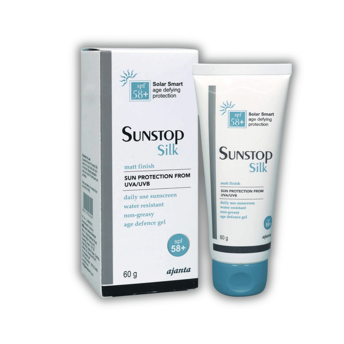 sunstop silk spf 58+ sunscreen